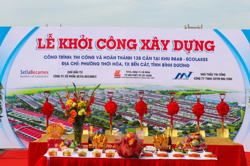 lễ khởi công ở thanh hóa