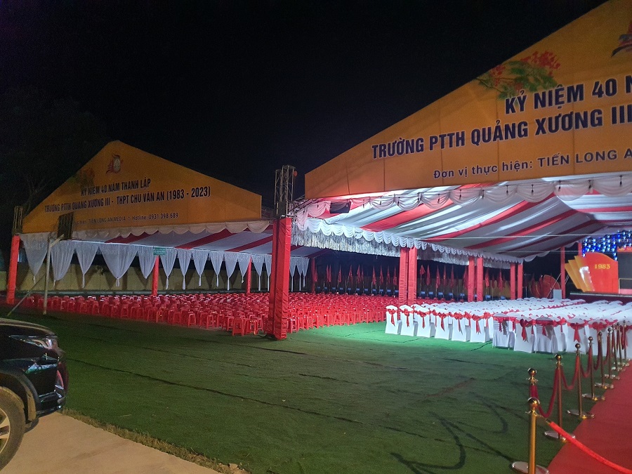 thuê nhà rạp không gian ở thanh hóa