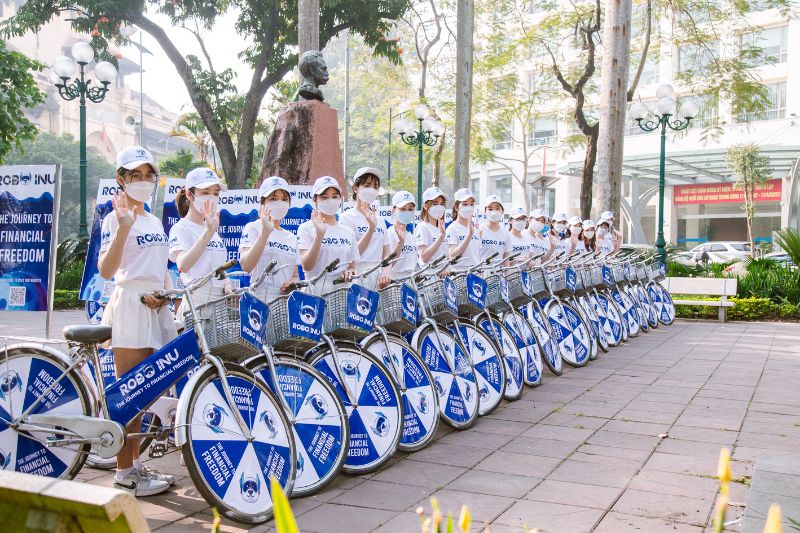 tổ chức chạy roadshow xe đạp ở thanh hóa