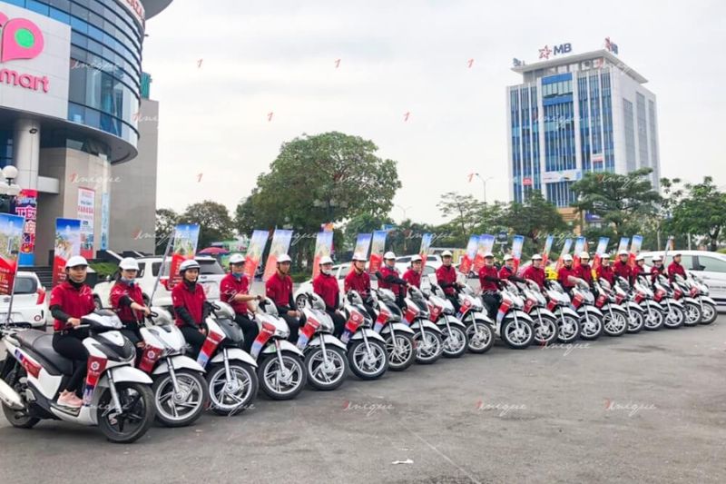 tổ chức chạy roadshow xe máy ở thanh hóa
