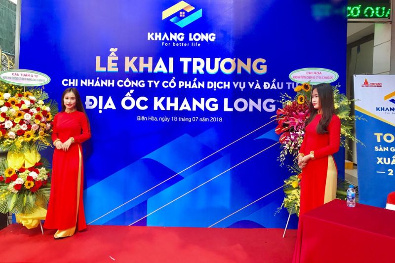 tổ chức lễ khai trương ở thanh hóa